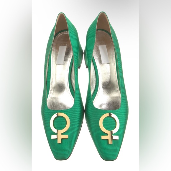 Suzanne Rae Feminist Pumps in green size 37